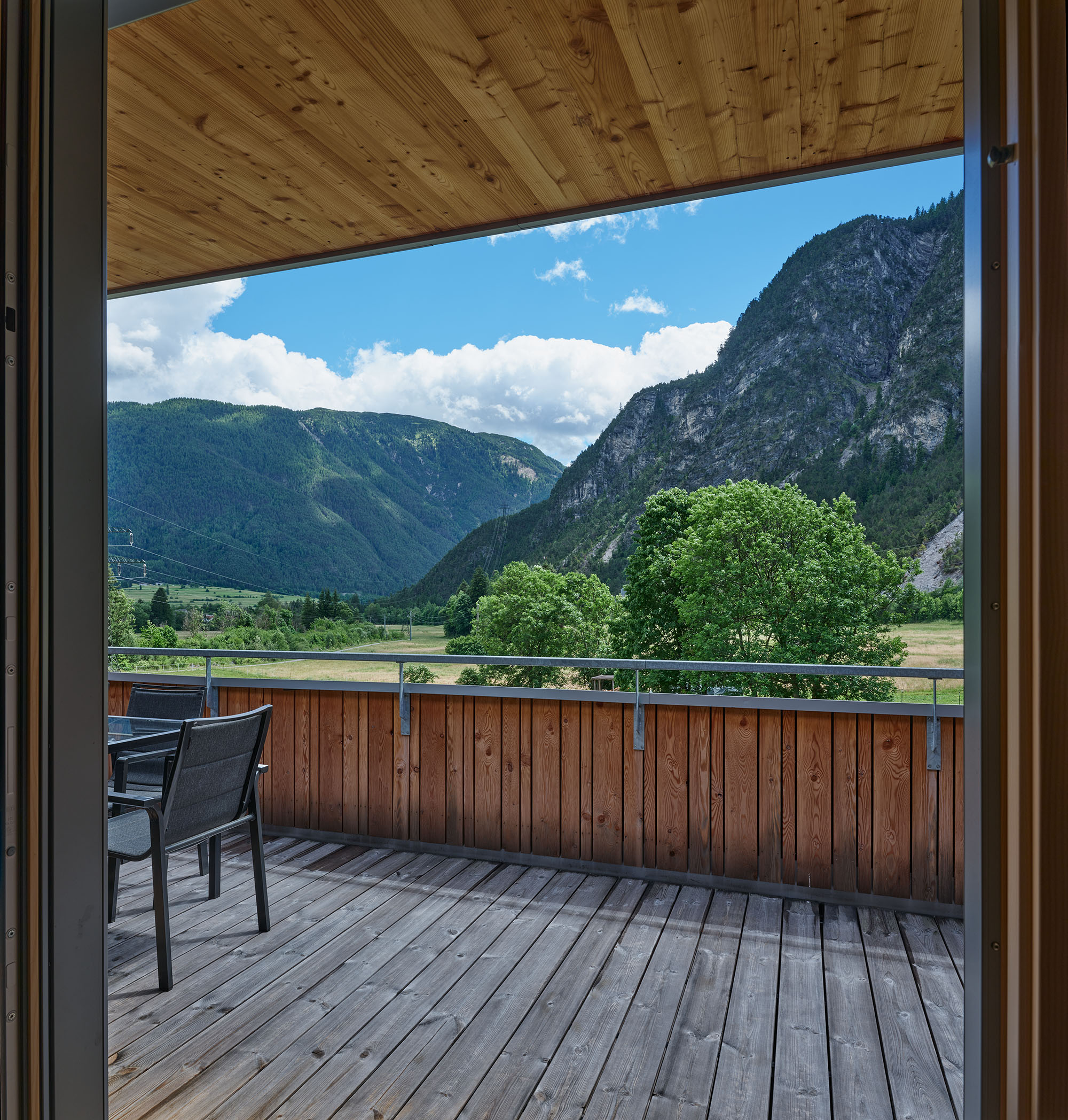 Dachterrasse Blick nach Süden